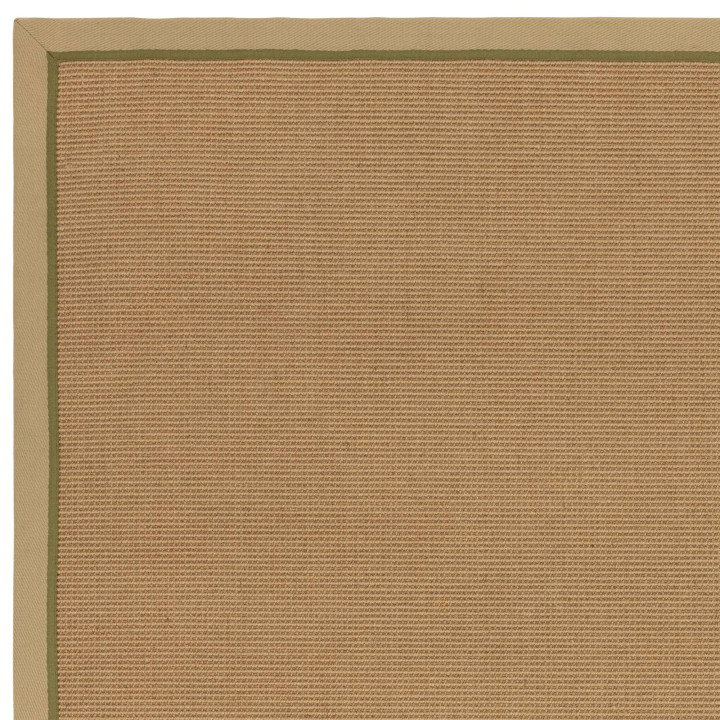 Rug Bordo plain beige olive green runner 68x240