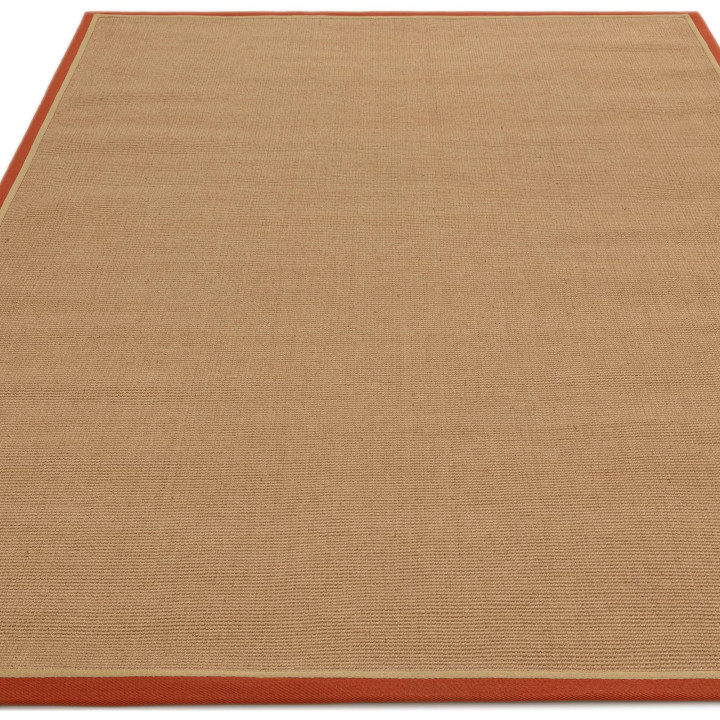 Rug Bordo geometric beige terracotta 160x230 cm