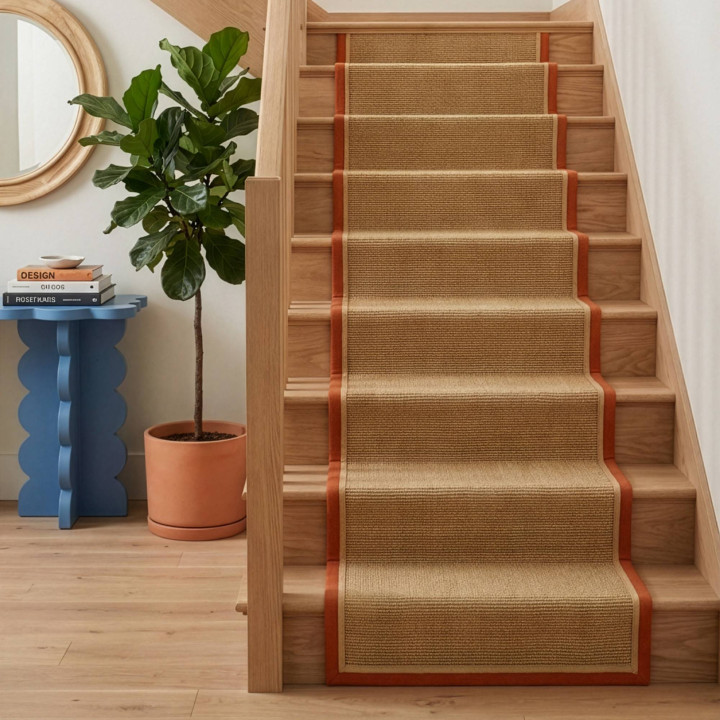 Rug Bordo geometric beige terracotta 160x230 cm