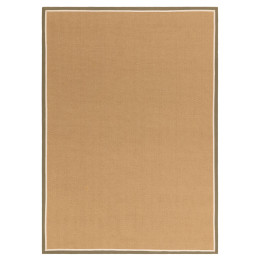 Rug Bordo geometric beige light brown runner 67x