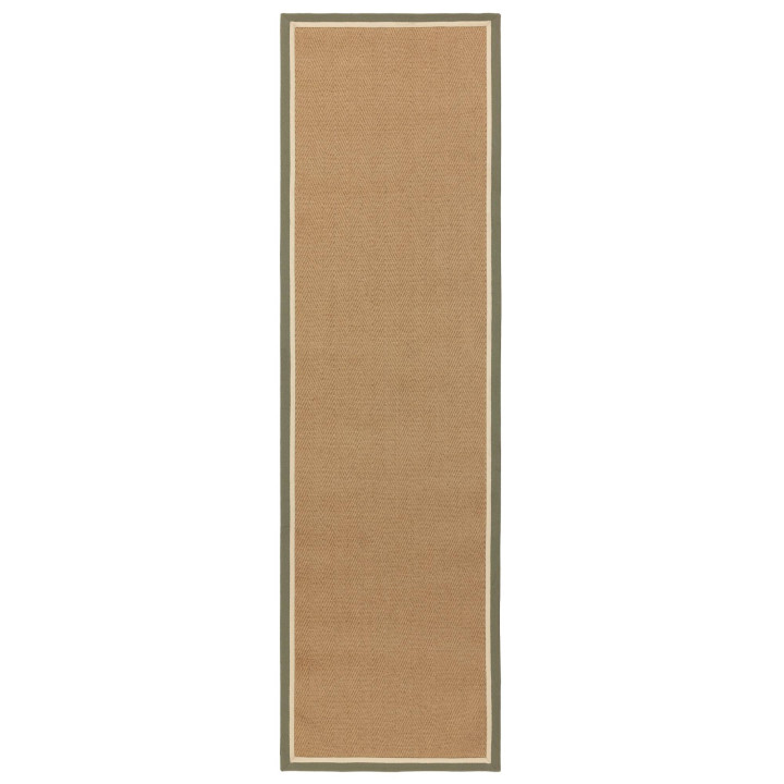 Rug Bordo geometric beige olive green 120x170 cm