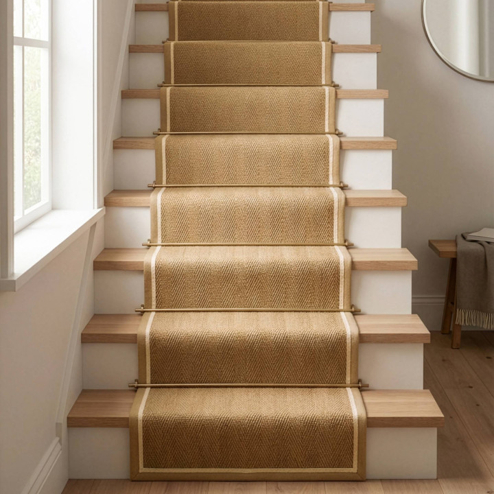 Rug Bordo geometric beige ivory 120x170 cm