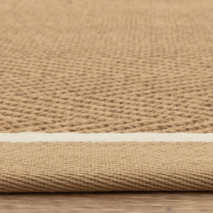 Rug Bordo geometric beige ivory 240x340 cm