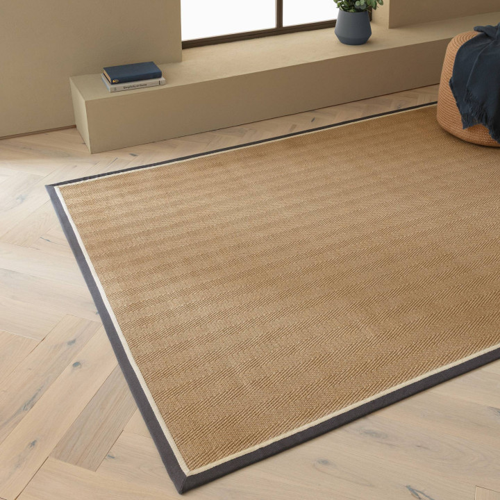 Rug Bordo geometric beige grey 200x290 cm