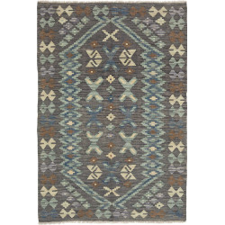 Hand Made Rug Kilim Afghanistan 101x149 Charcoa