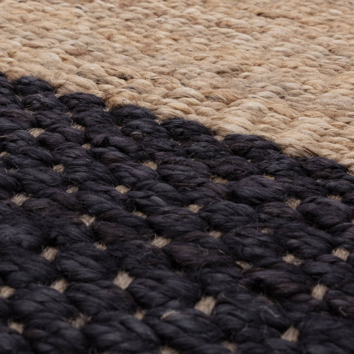 Rug Cedar geometric beige charcoal 200x300 cm