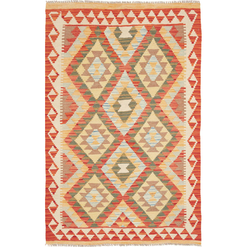 Tappeto Originale Kilim Afghanistan 97x149 Aran