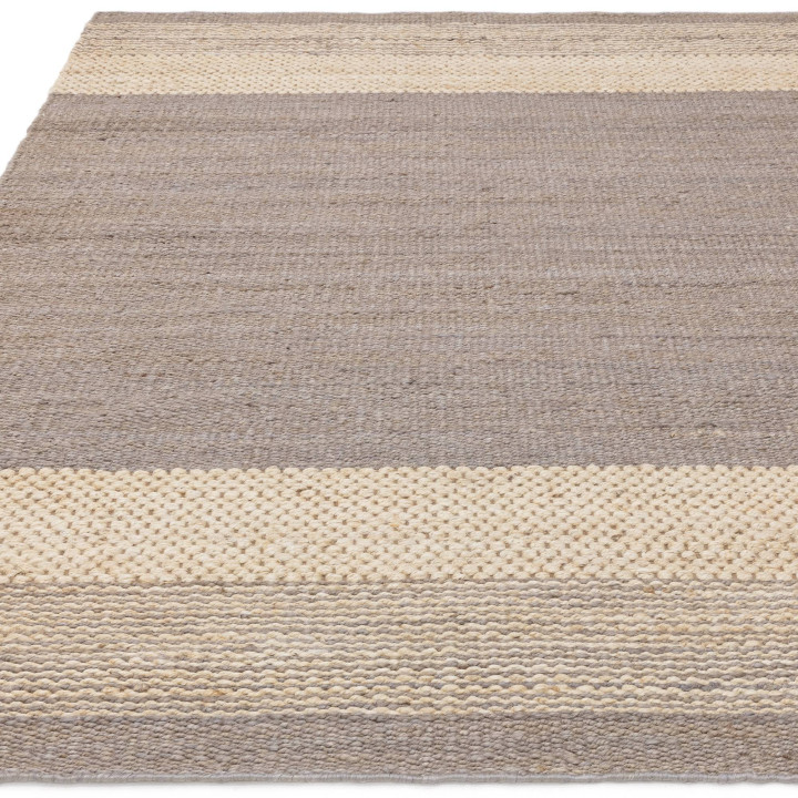 Rug Cedar geometric grey beige 160x230 cm