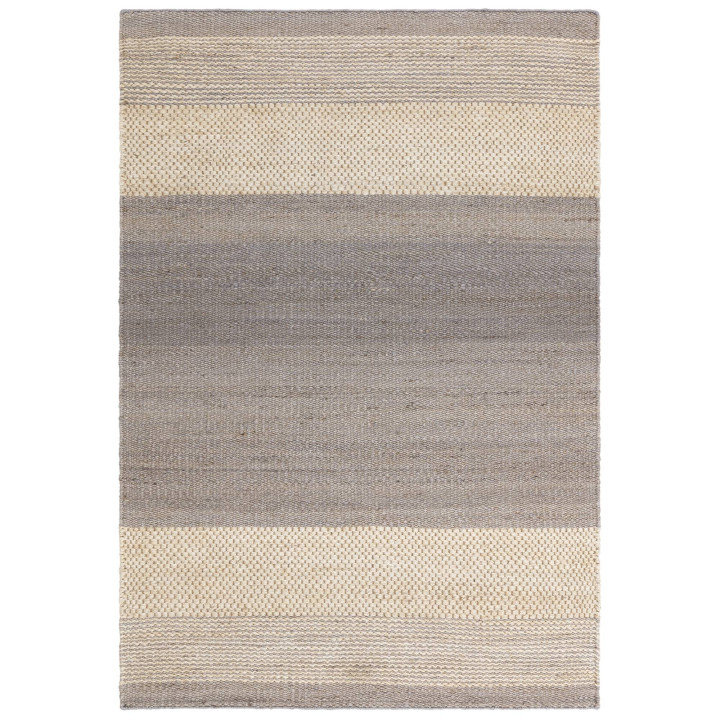 Tappeto Cedar geometrico grigio e beige 200x300