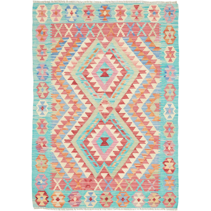 Tappeto Originale Kilim Afghanistan 97x136 Turc