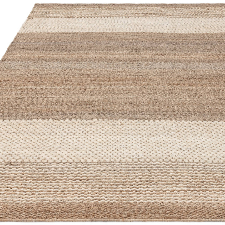Rug Cedar geometric beige light brown 120x170 cm