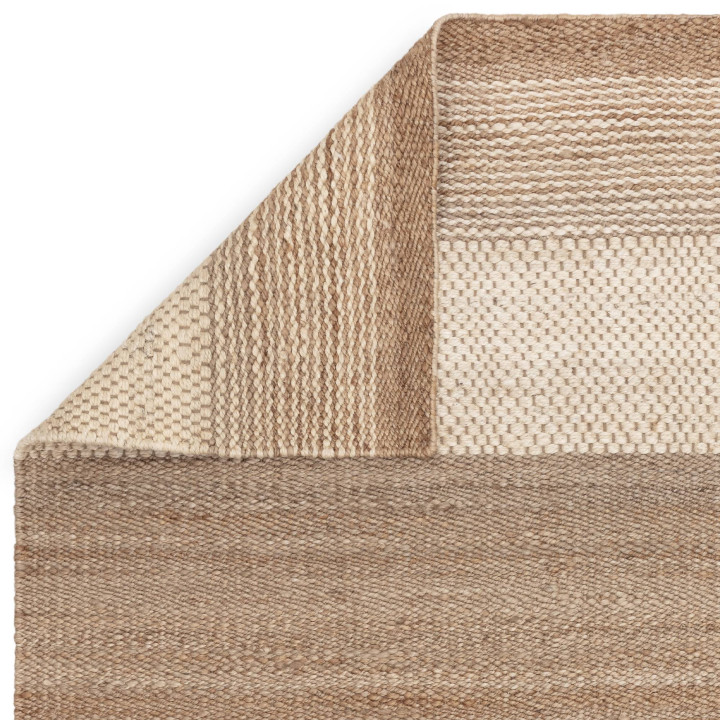 Rug Cedar geometric beige brown taupe écru 160x2