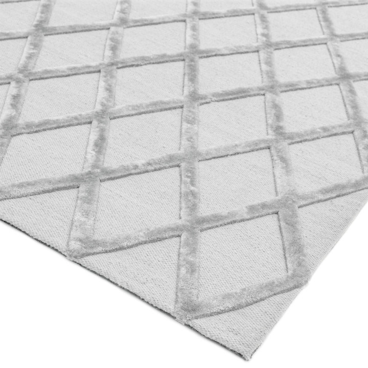 Rug Dixon geometric white cream 200x290 cm