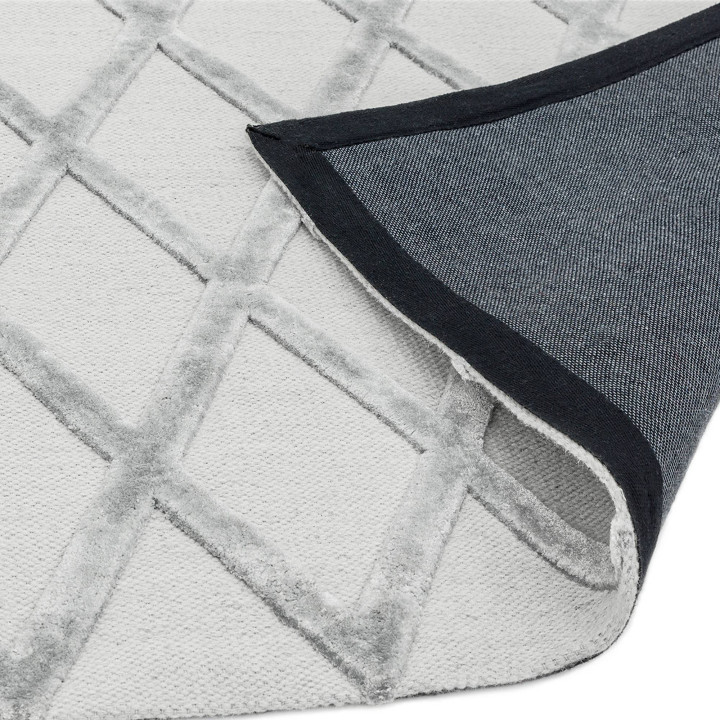 Rug Dixon geometric white cream 200x290 cm