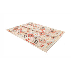 Kilim 185x252 Cm Kilim, Afghanistan, Hand-carded Wool warp: