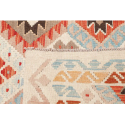 Kilim 185x252 Cm Kilim, Afghanistan, Hand-carded Wool warp: