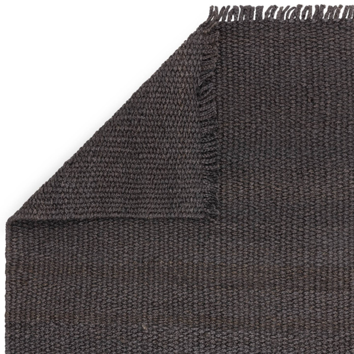 Rug Grove plain dark grey anthracite 160x230 cm