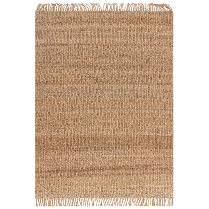 Rug Grove plain beige taupe 200x290 cm