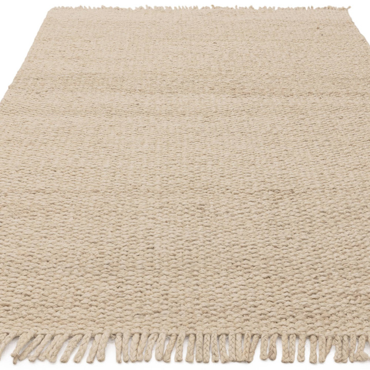 Rug Grove plain beige sand 120x170 cm
