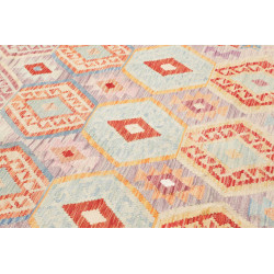 Tappeto Killim Afgahnistan 207x297 Grigio Torto