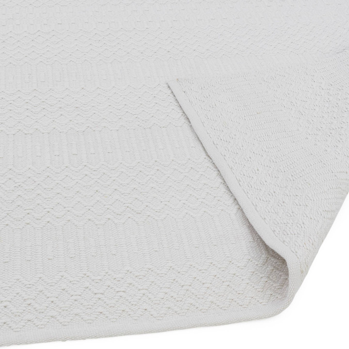 Rug Halsey geometric white light beige 120x170 c