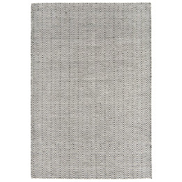 Tappeto Ives geometrico nero e bianco 100x150 cm