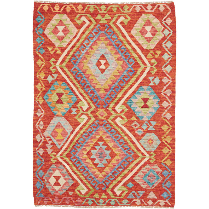 Tappeto Originale Kilim Afghanistan 102x146 Ros