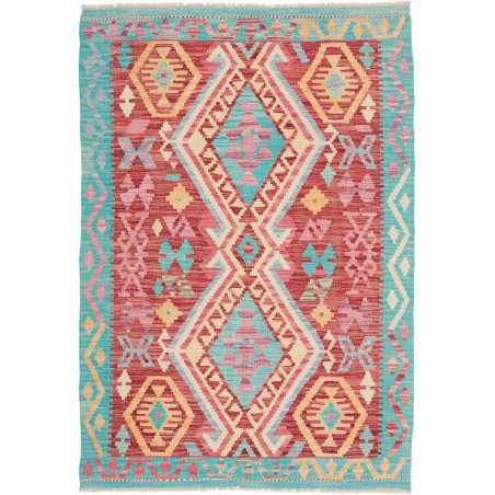 Tappeto Originale Kilim Afghanistan 100x141 Ros