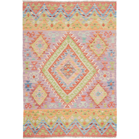 Tappeto Originale Kilim Afghanistan 99x146 Lava