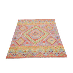 Tappeto Originale Kilim Afghanistan 99x146 Lava