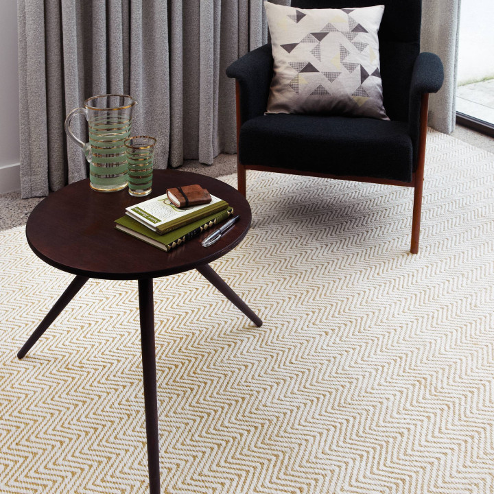 Rug Ives geometric beige ivory 120x170 cm