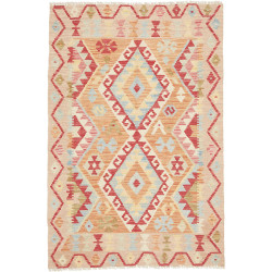 Hand Made Rug Kilim Afghanistan 106x156 Beige R