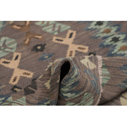 Hand Made Rug Kilim Afghanistan 102x136 Grey Br