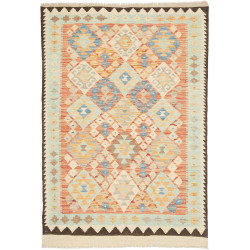 Hand Made Rug Kilim Afghanistan 95x149 Orange L