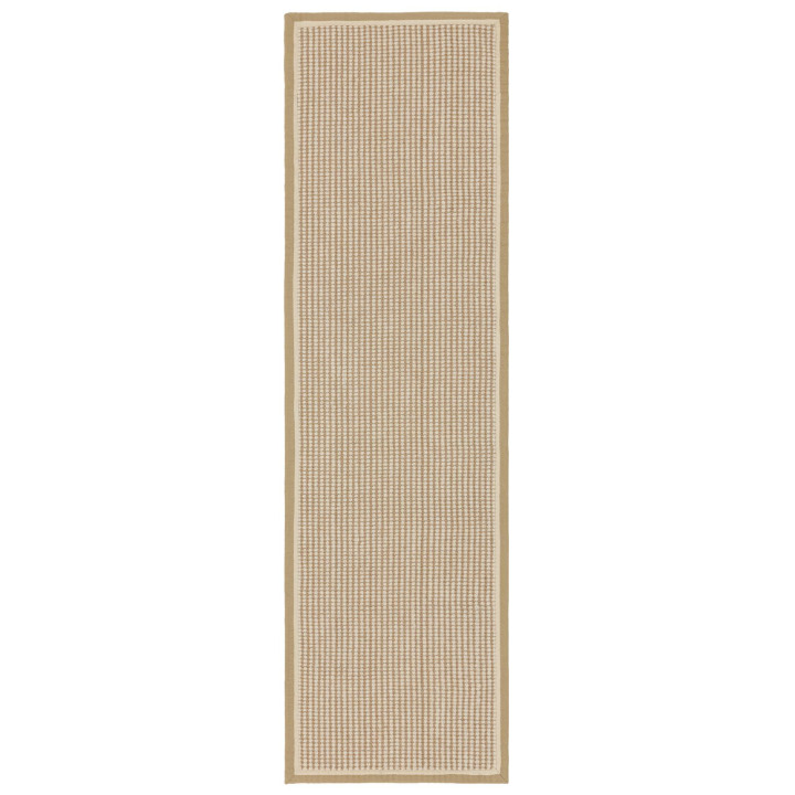 Rug Korra plain beige rope 120x170 cm