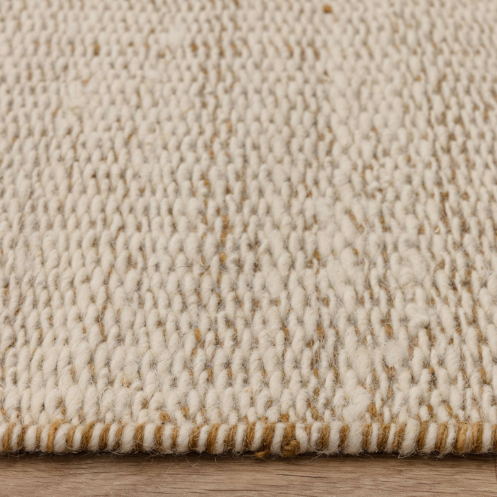 Rug Lima geometric beige gold 160x230 cm