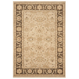 Tappeto Windsor floreale beige e marrone 200x300