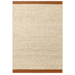 Rug Lima geometric beige orange 120x170 cm