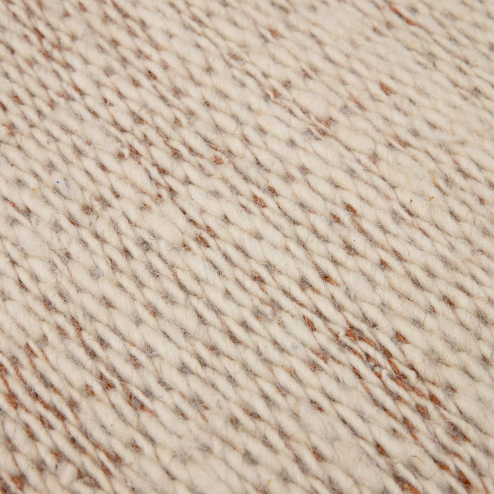 Tappeto Lima geometrico beige e arancione 120x17