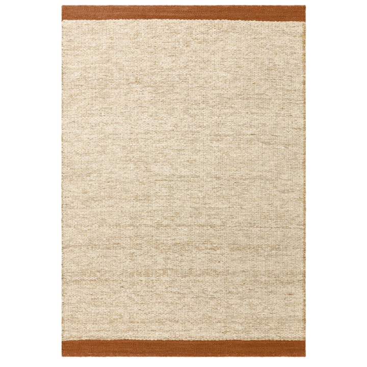 Rug Lima geometric beige orange 160x230 cm