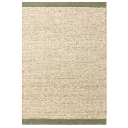 Tappeto Lima tinta unita verde e beige 160x230 c