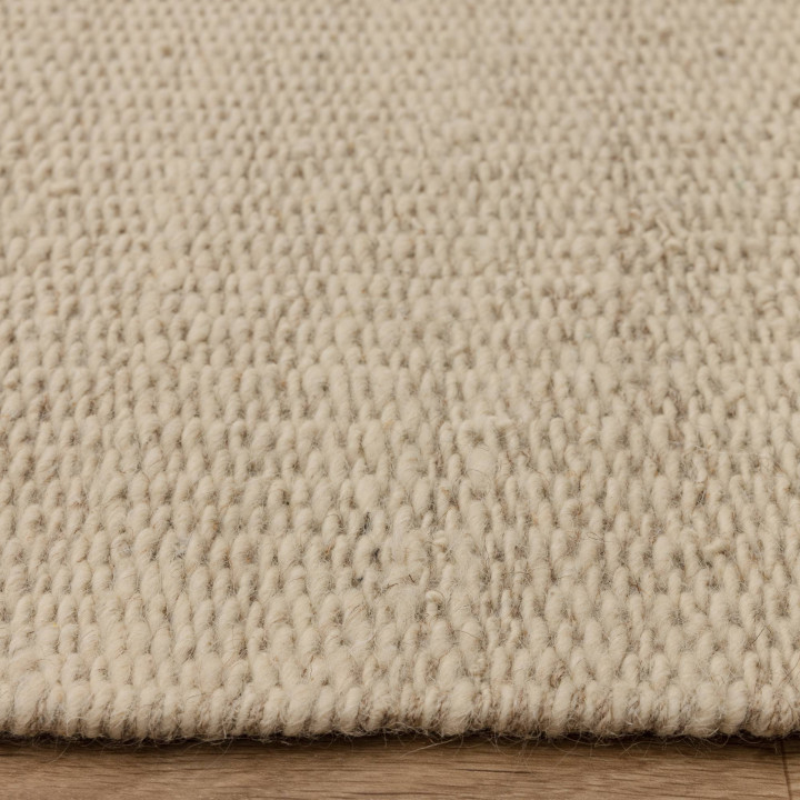 Tappeto Lima tinta unita beige e sabbia 200x290