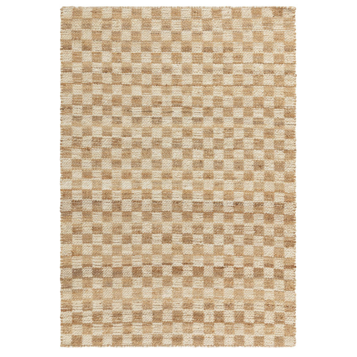 Tappeto Naturi geometrico beige e marrone chiaro