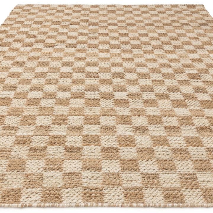 Rug Naturi geometric beige light brown 120x170 c