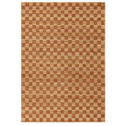 Tappeto Naturi geometrico rame e beige 120x170 c