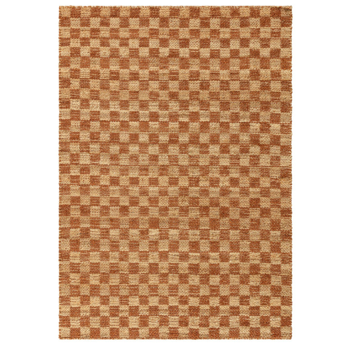 Rug Naturi geometric copper beige 120x170 cm