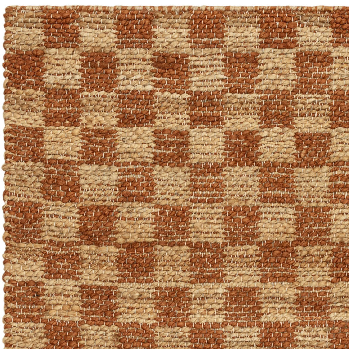 Rug Naturi geometric copper beige 160x230 cm