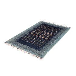 Hand Made Rug Siva Pakistan 100x149 Navy Blue L