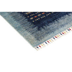 Hand Made Rug Siva Pakistan 100x149 Navy Blue L