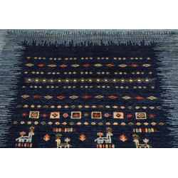 Hand Made Rug Siva Pakistan 100x149 Navy Blue L